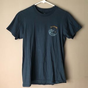 RipCurl blue shortsleeve t-shirt size small